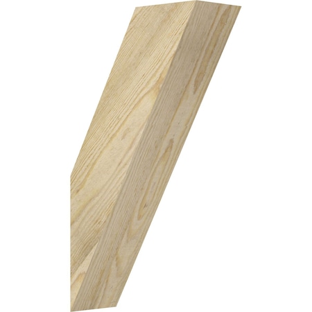 Ekena Millwork 4"W x 10"D x 18"H Traditional Rough Sawn Knee Brace, Douglas Fir BRC04X10X18TRA00RDF